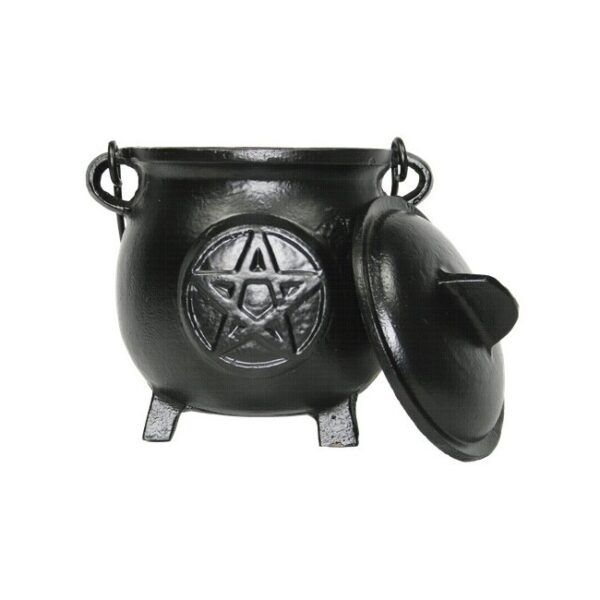 TRINIDAD BRASERO TAPA NEGRO PANTAGRAMA 19cm.