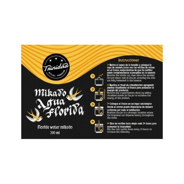 TRINIDAD MIKADO AGUA FLORIDA 200ml. - Imagen 3