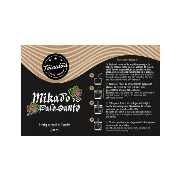 TRINIDAD MIKADO PALO SANTO 200ml. - Imagen 3