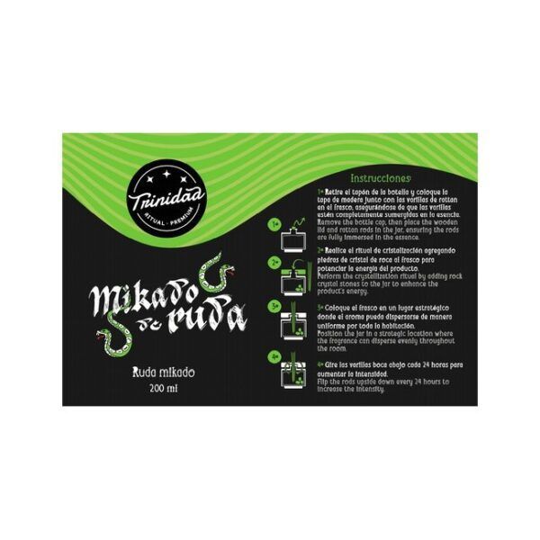 TRINIDAD MIKADO RUDA 200ml. - Imagen 3
