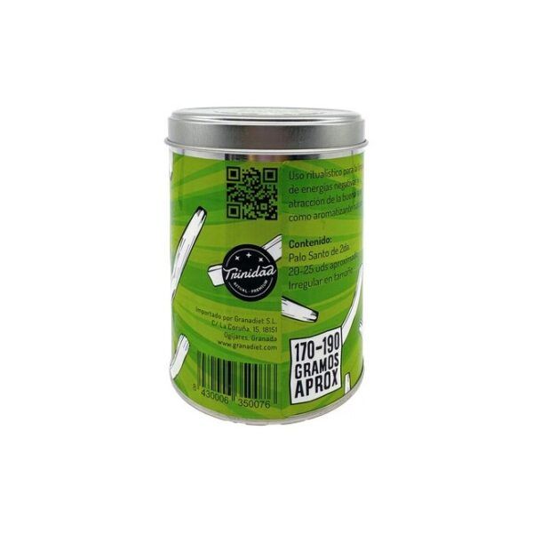 TRINIDAD MUCHOS PALO SANTO EN LATA de 20-25 Palos/170-190gr. Aprox. - Imagen 3