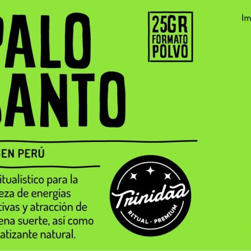 Alternative view of TRINIDAD PALO SANTO EN POLVO 25gr.