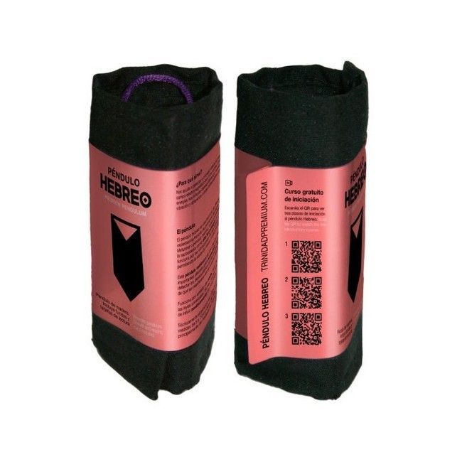 TRINIDAD PÉNDULO HEBREO CON FUNDA + TARJETAS Y CURSO ON LINE GRATUITO - Imagen 2