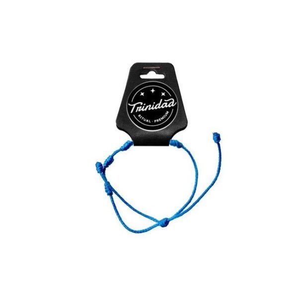 TRINIDAD PULSERA 5 NUDOS HILO AZUL YEMANYA