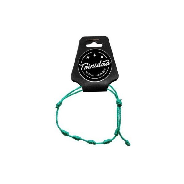 TRINIDAD PULSERA 5 NUDOS HILO VERDE URUMILA