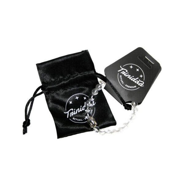 TRINIDAD PULSERA CRISTAL DE ROCA BUDA (Bola 6mm.)