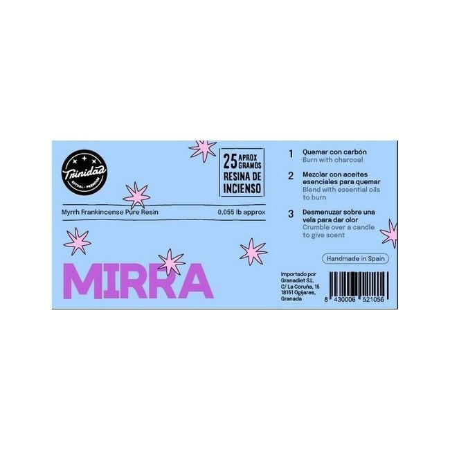 TRINIDAD RESINA MIRRA 25gr. - Imagen 2