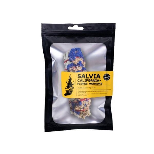 TRINIDAD SALVIA CALIFORNIA + FORES MORADAS STATICE SINUATA 25gr./10cm.