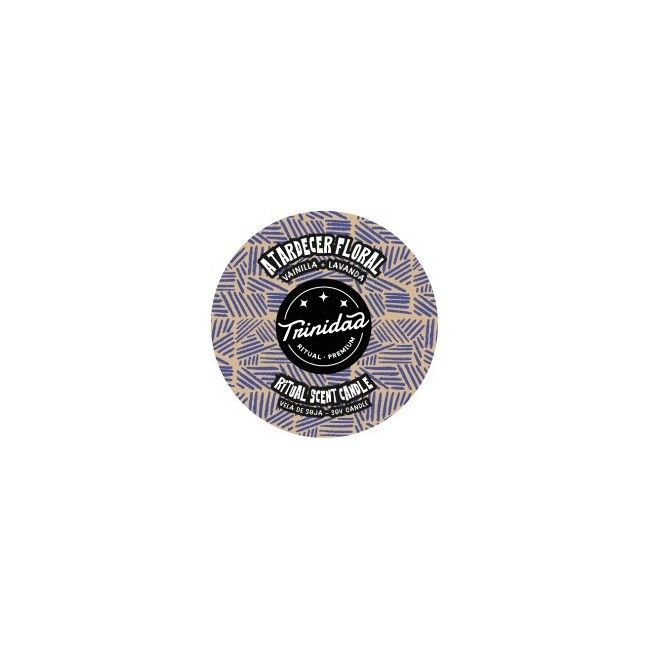 TRINIDAD VELA VASO ATARDECER FLORAL 200ml. - Imagen 4
