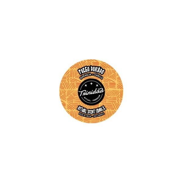 TRINIDAD VELA VASO FREGO DORADO 200ml. - Imagen 4