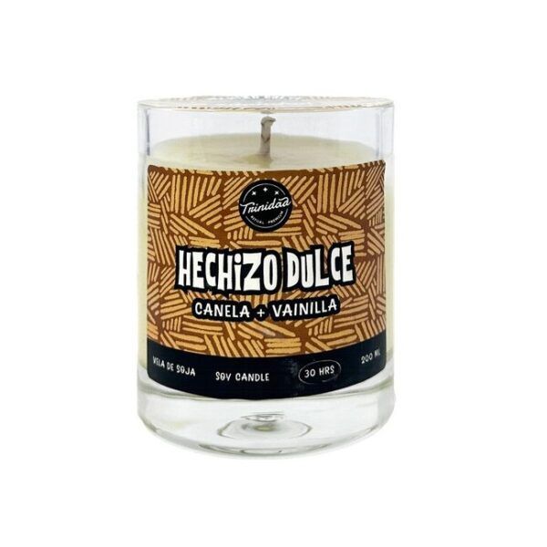 TRINIDAD VELA VASO HECHIZO DULCE 200ml.