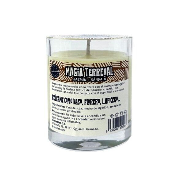 TRINIDAD VELA VASO MAGIA TERRENAL 200ml. - Imagen 2