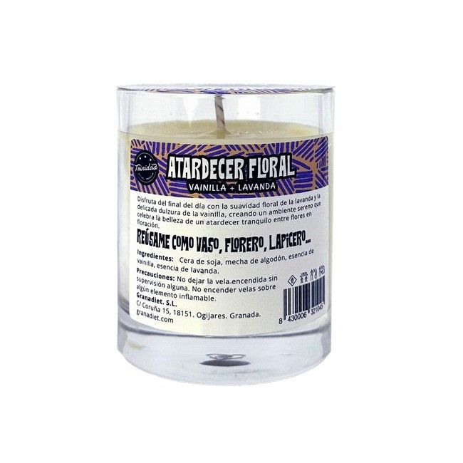 TRINIDAD VELA VASO VERANO CELESTIAL 200ml. - Imagen 2