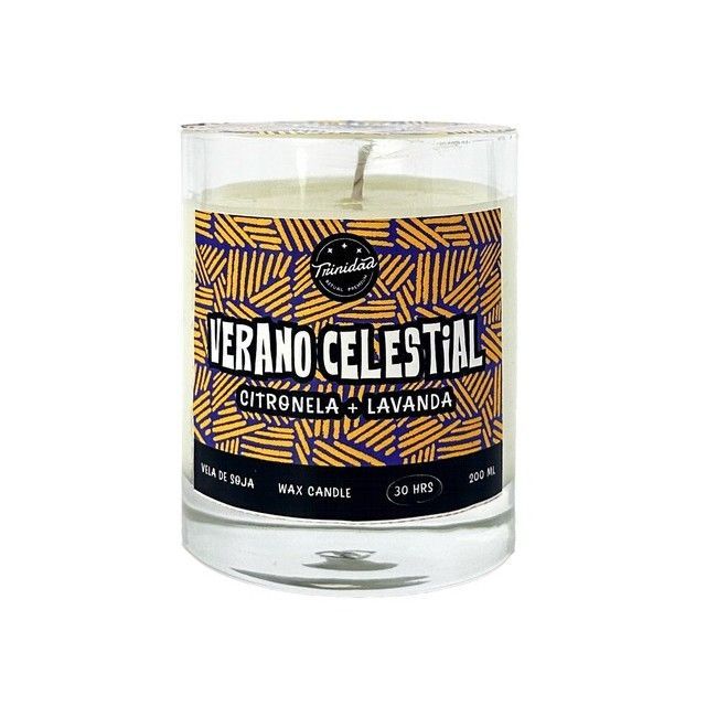 TRINIDAD VELA VASO VERANO CELESTIAL 200ml.