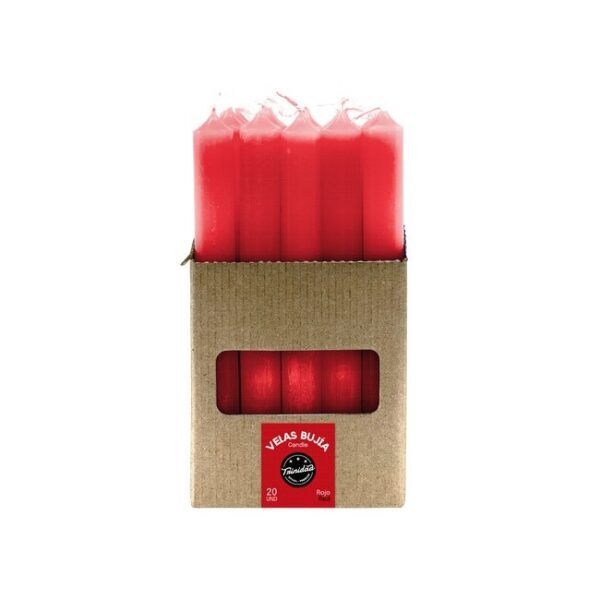 TRINIDAD BUJÍA ROJO 2x19cm.