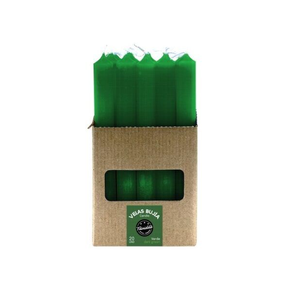 TRINIDAD BUJÍA VERDE OSCURO 2x19cm.