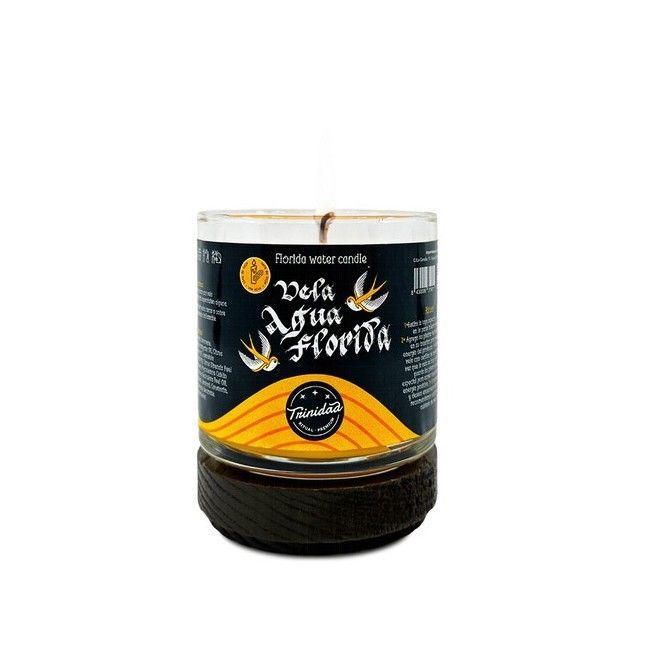 TRINIDAD VELAS VASO AGUA FLORIDA