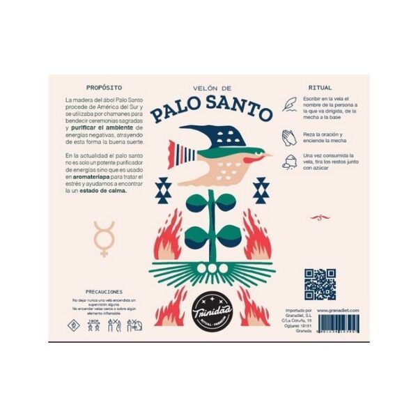 Alternative view of TRINIDAD VELÓN PALO SANTO BÁSICO