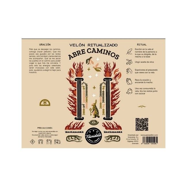 TRINIDAD VELÓN RITUALIZADO ABRE CAMINOS - Imagen 2