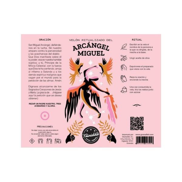 Alternative view of TRINIDAD VELÓN RITUALIZADO ARCÁNGEL MIGUEL