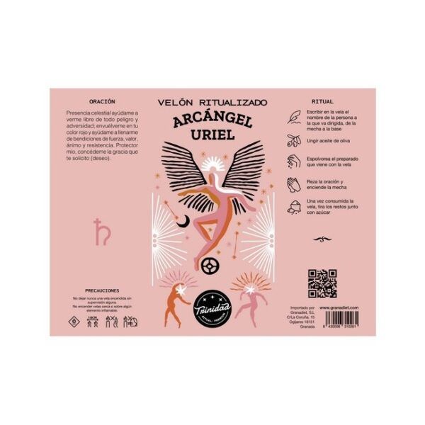 Alternative view of TRINIDAD VELÓN RITUALIZADO ARCÁNGEL URIEL