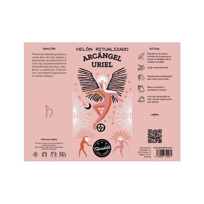 TRINIDAD VELÓN RITUALIZADO ARCÁNGEL URIEL - Imagen 2