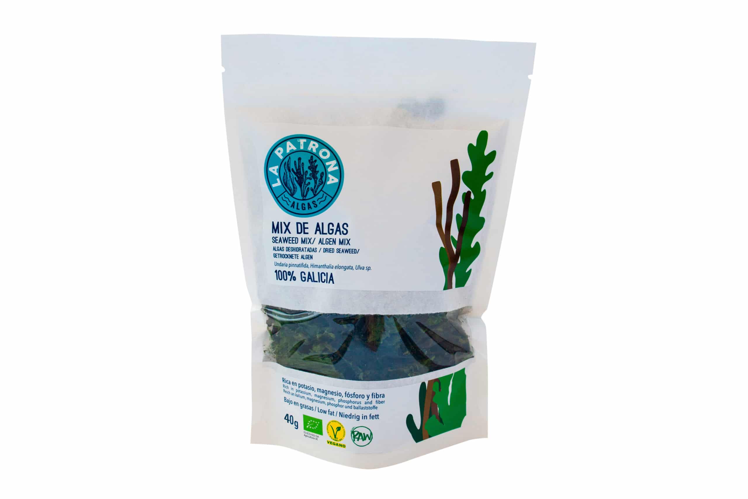 Mix de algas eco Deshidratadas 1Kg.
