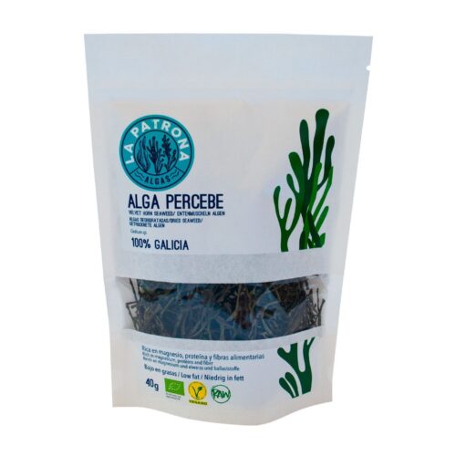 Alga Percebe Eco Deshidratada 40gr. (Codium tomentosum)