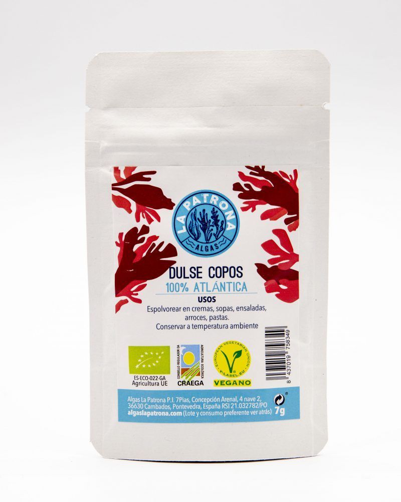 Sazonador alga Dulse en copos 7gr.