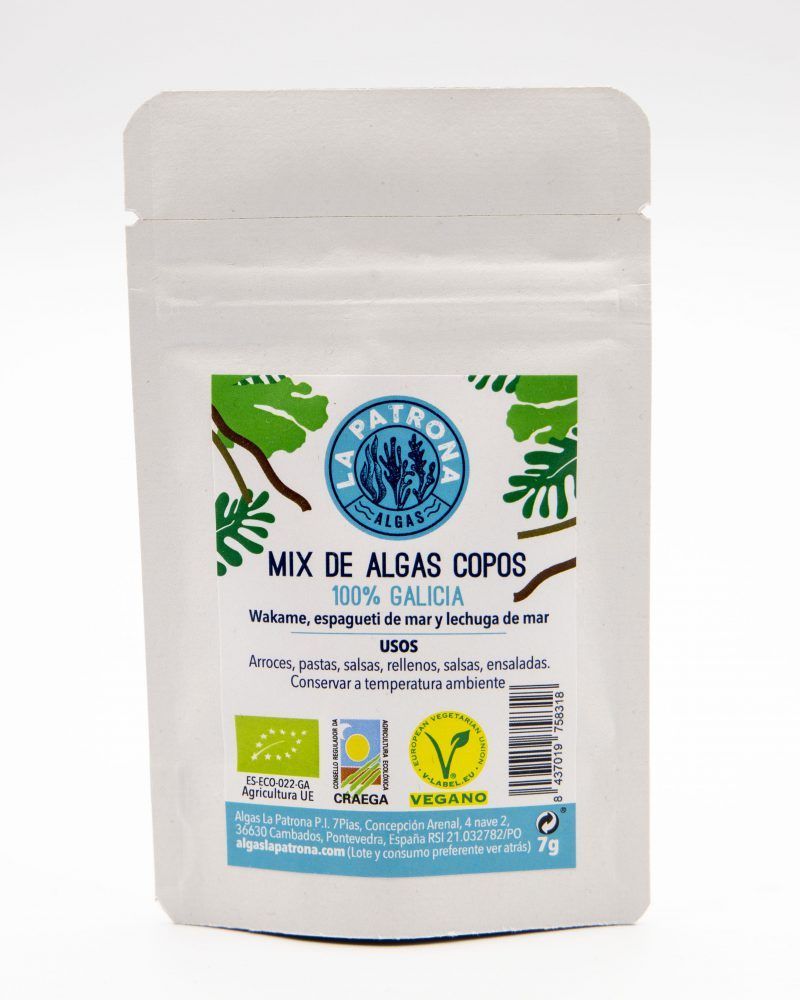 Sazonador mix de algas en copos 7gr.