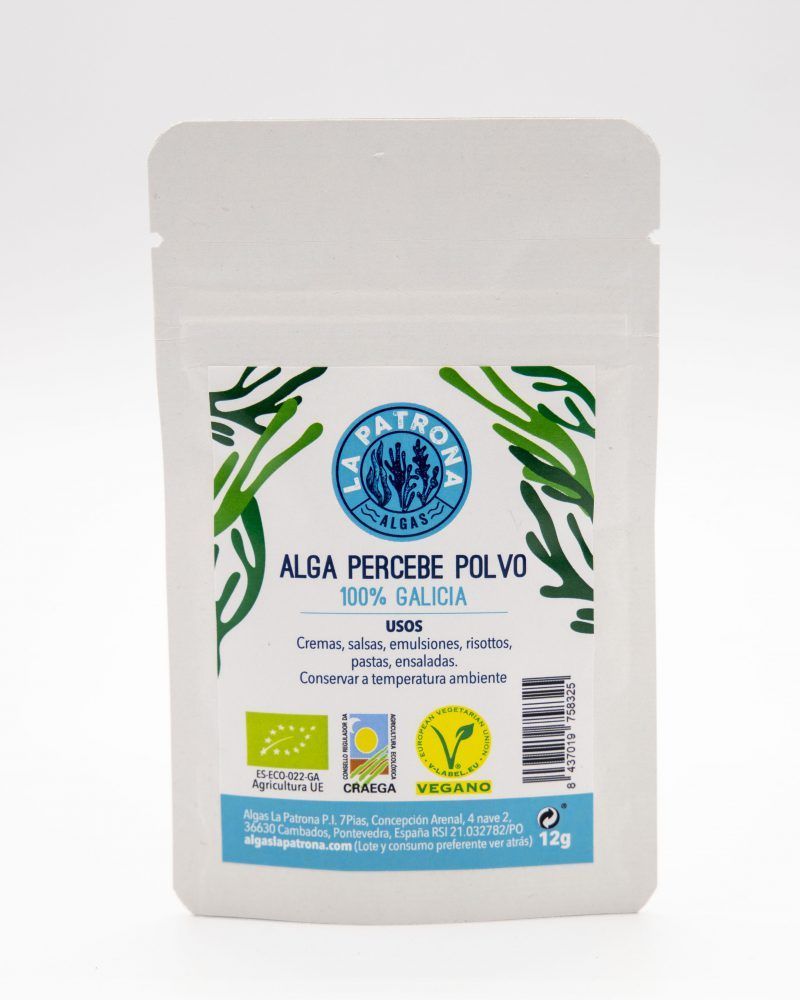 Sazonador alga Percebe en polvo 12gr.