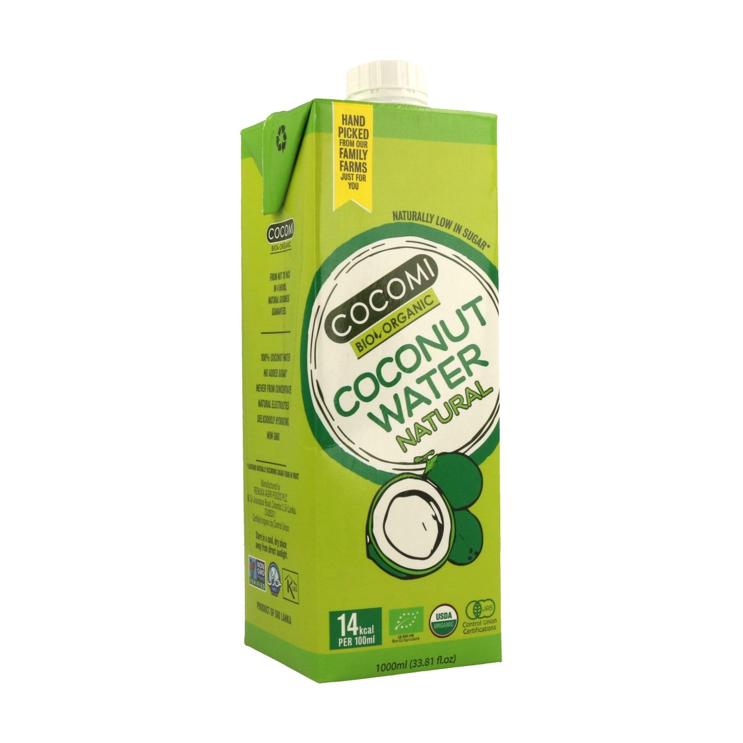 Agua de Coco Natural (1L.)