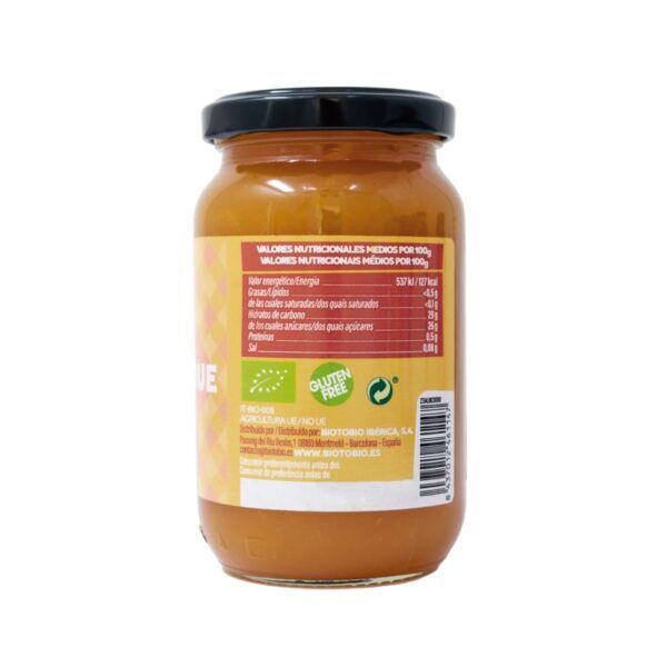 Compota de albaricoque Bio sin azucares añadidos (280gr.) - Imagen 3