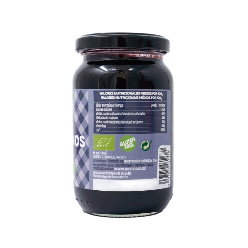 Compota de arándanos Bio sin azucares añadidos (280gr.) - Imagen 3