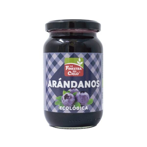 Compota de arándanos Bio sin azucares añadidos (280gr.)