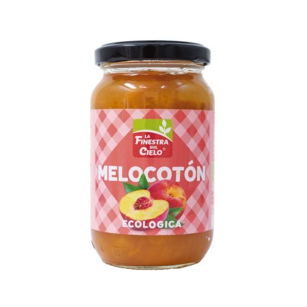 Compota de melocotón Bio sin azucares añadidos (280gr.)