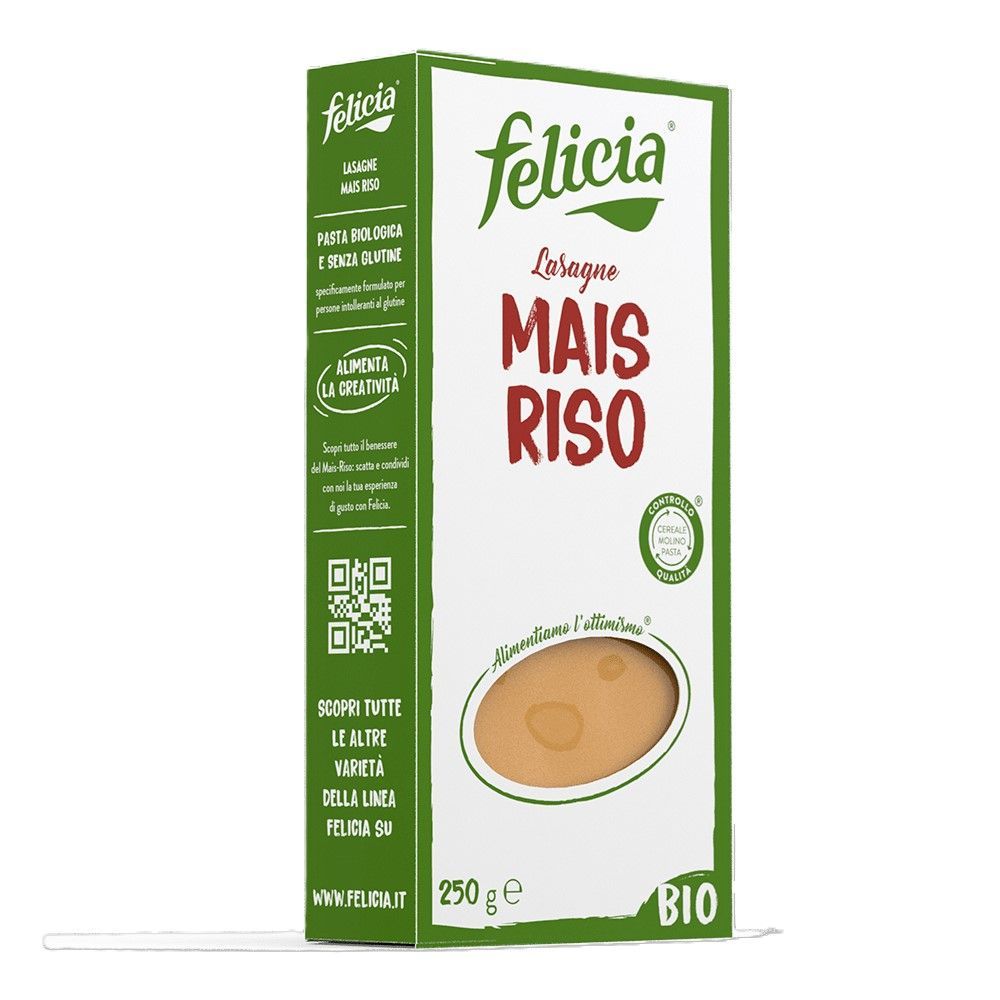 Lasaña de Arroz con Maíz - solo harinas organicas (250gr.)