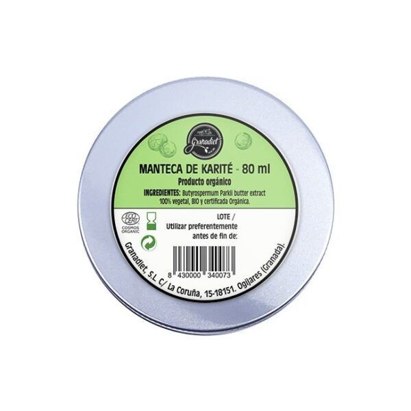 Alternative view of MANTECA KARITÉ 100 % PURA ORGÁNICA (80gr.)