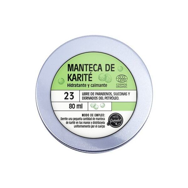 MANTECA KARITÉ 100 % PURA ORGÁNICA (80gr.)