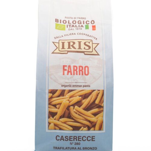 Caserecce de espelta ecológicos (500gr.)