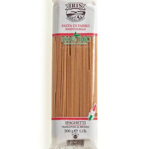 Espaguetis de espelta ecológicos (500gr.)