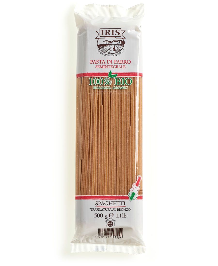 Espaguetis de espelta ecológicos (500gr.)