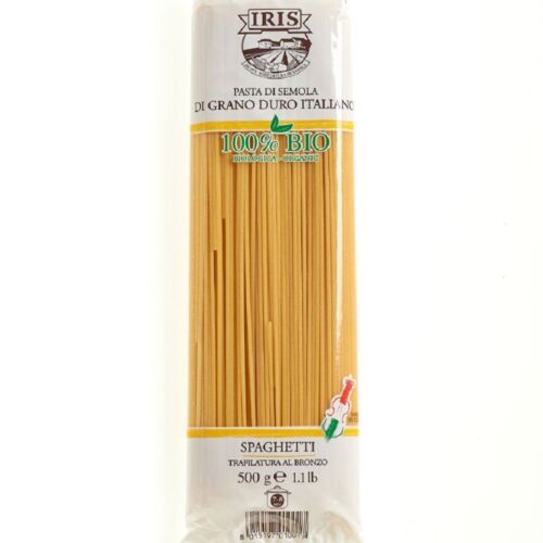 Espaguetis de sémola ecológica (500gr.)