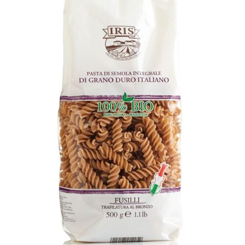 Fusilli (espirales) integrales ecológicos (500gr.)