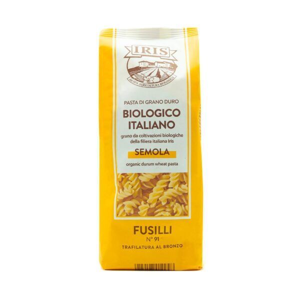 Fusilli (Espirales) de sémola ecológica (500gr.)