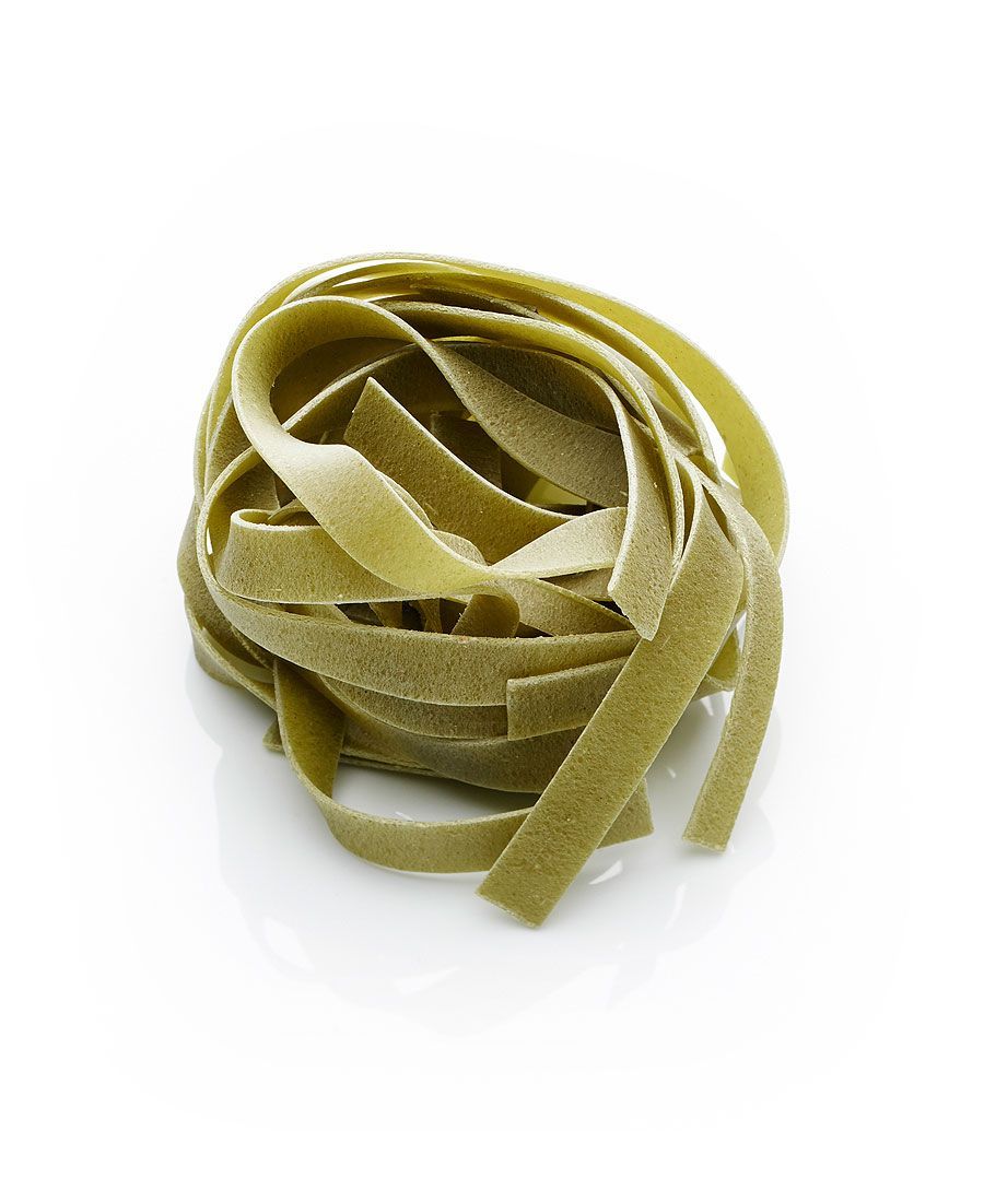 Tagliatelle (Nido) de sémola ecológica con espinacas (500gr.) - Imagen 2