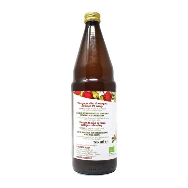 Vinagre de Manzana Bio (750ml.) - Imagen 3
