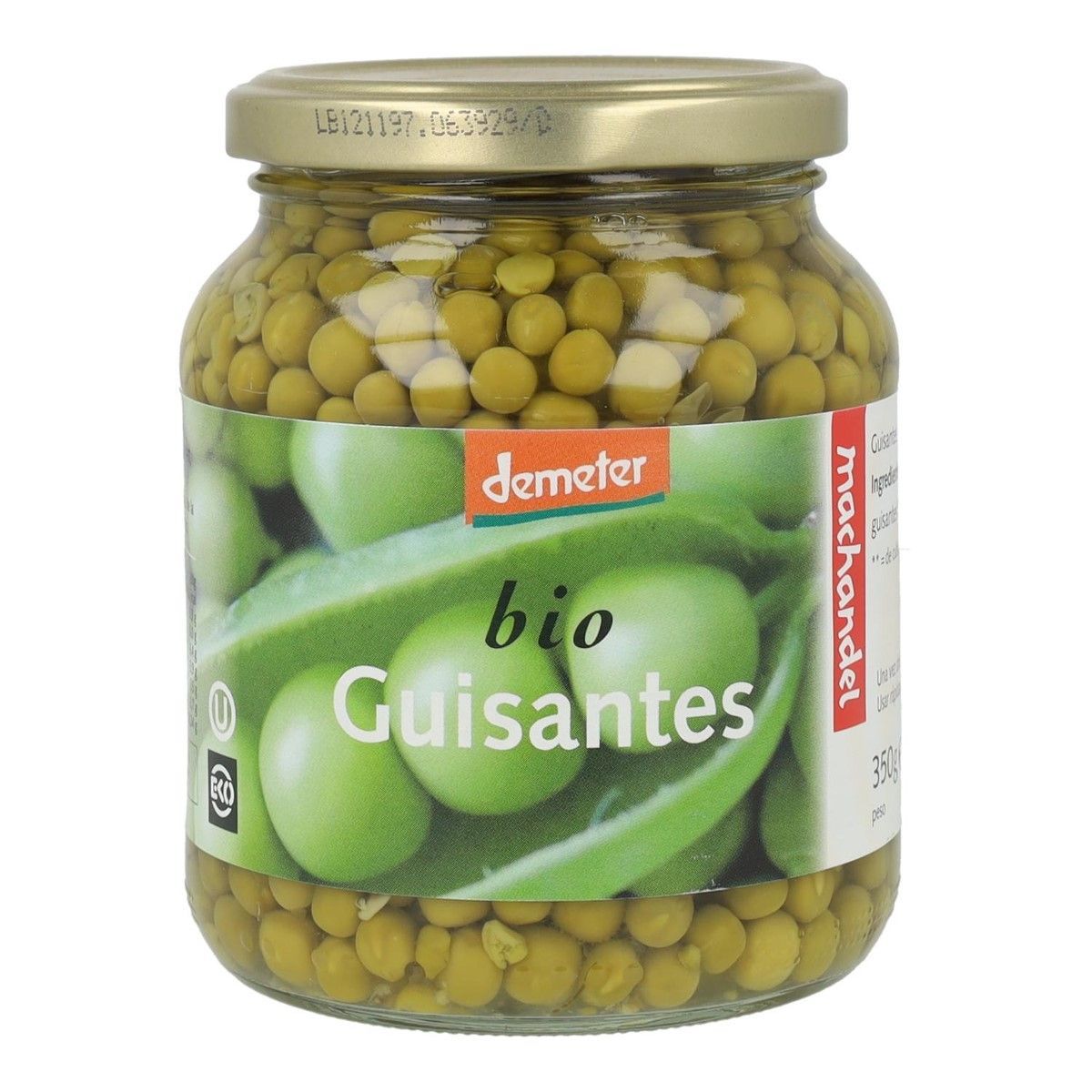 Guisantes bio 330gr.
