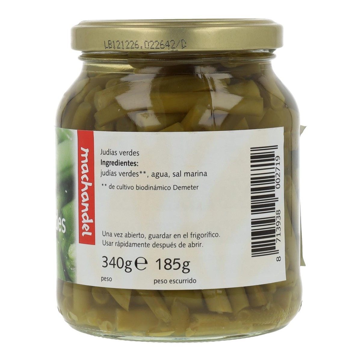 Judias Verdes Bio 340gr. - Imagen 3