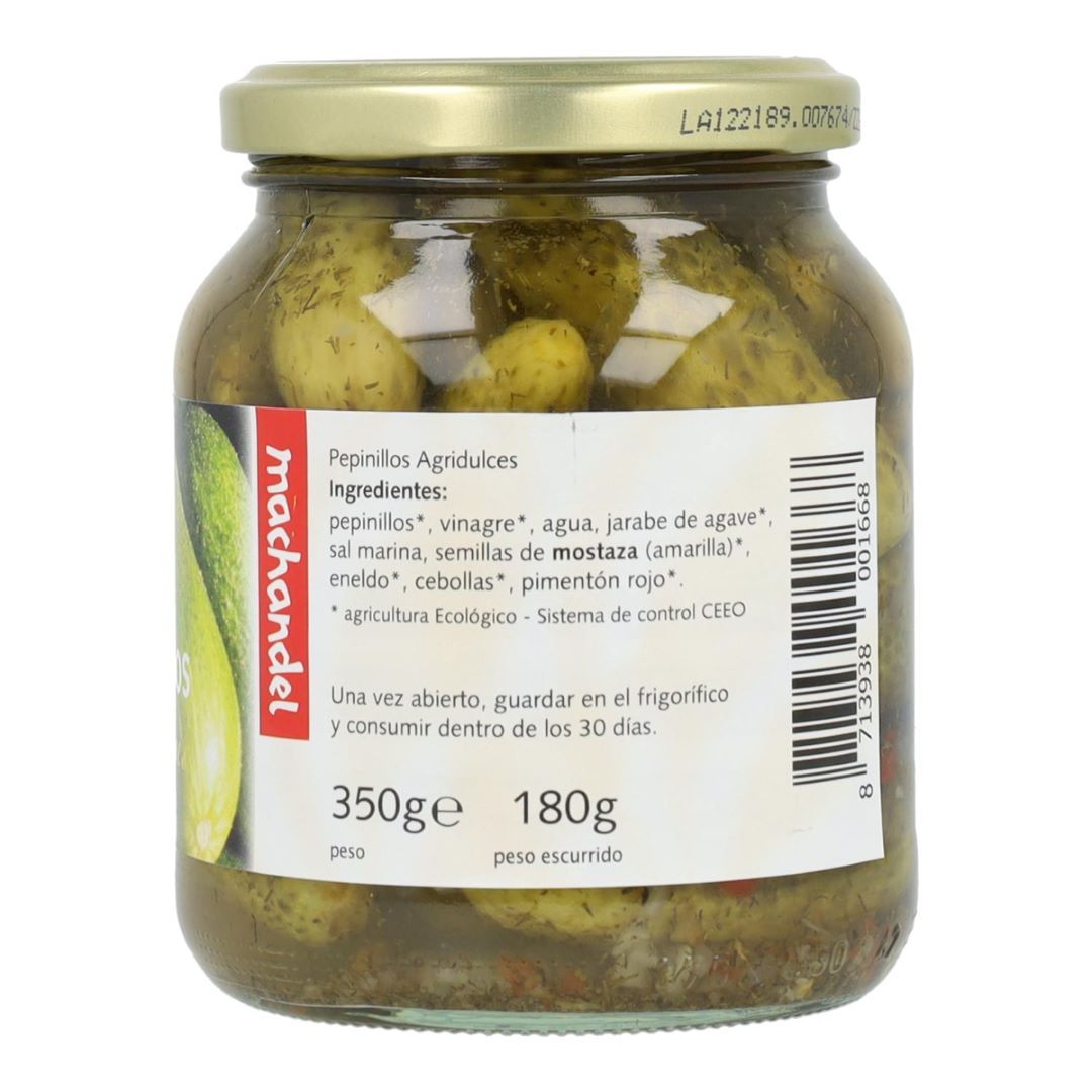 Pepinillos Agridulces 350gr. - Imagen 2